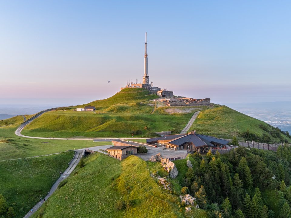 Auvergne, le sommet du Puy-de-Dôme