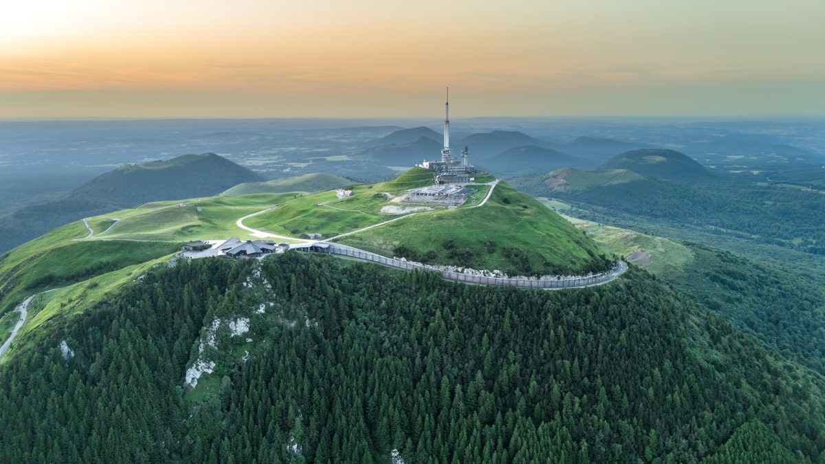 Auvergne, le sommet du Puy-de-Dôme