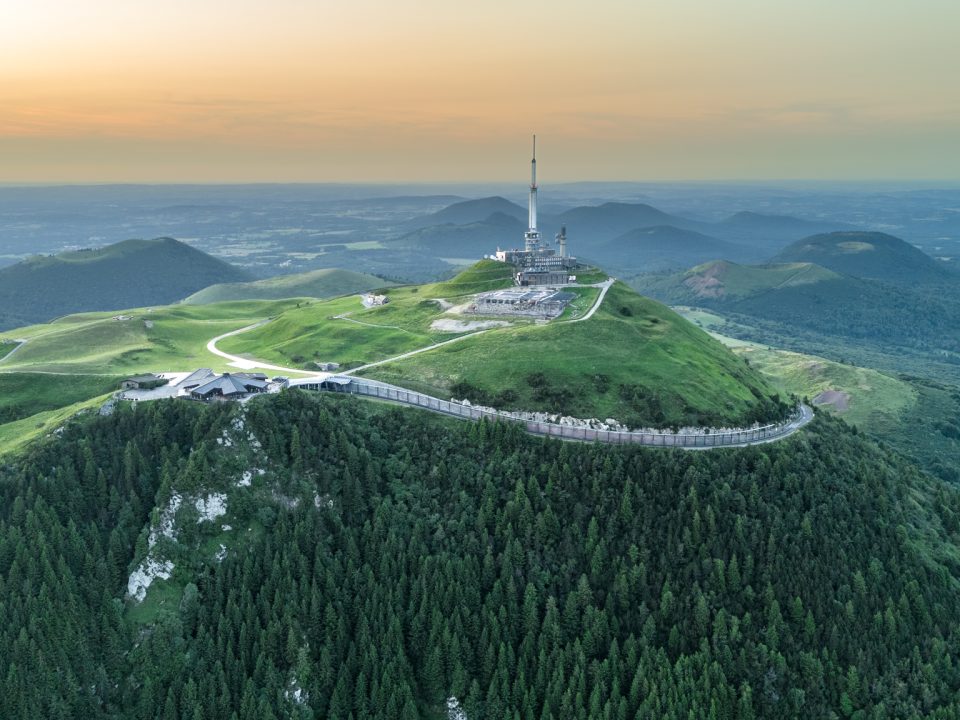 Auvergne, le sommet du Puy-de-Dôme