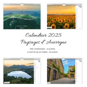 Calendrier Auvergne 2025